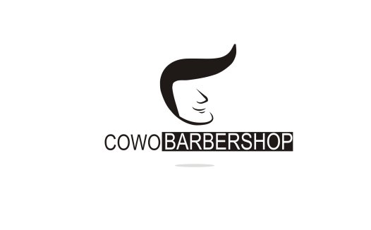 简约时尚男士理发店logo设计
