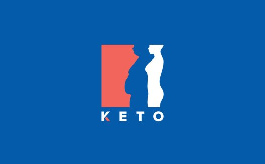 Keto Logo设计：简洁线条与色彩的结合