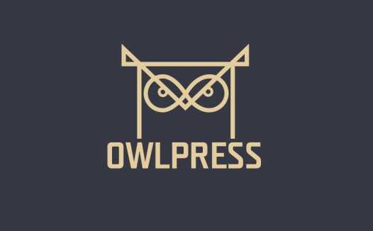 owlpress logo设计