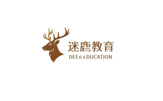 迷鹿教育logo设计