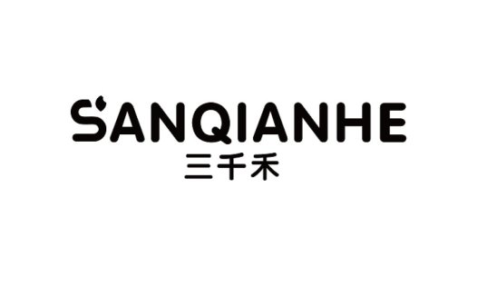 简洁现代的SANQIANANHE品牌logo设计