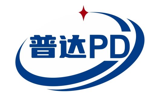 简洁现代的PD品牌logo设计