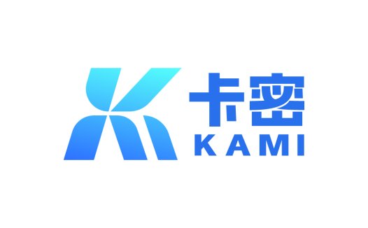 简约现代蓝色渐变K字母logo设计