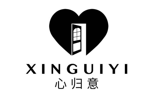心归意意 - 简约心形门廊logo设计