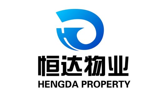 恒达物业logo设计:简洁现代的物业品牌标识