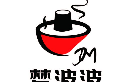 热腾腾的美食logo设计