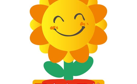阳光向日葵logo设计
