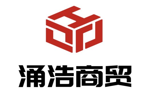 现代简约红色方块logo设计