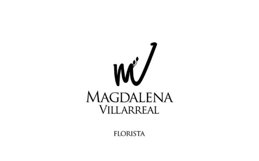 简洁优雅的'Magdalena Villarreal'品牌logo设计