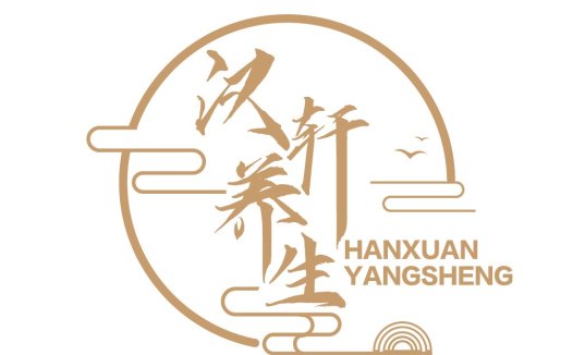 汉轩养生logo设计