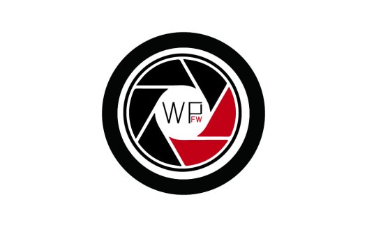 相机光圈形状的创意摄影logo设计