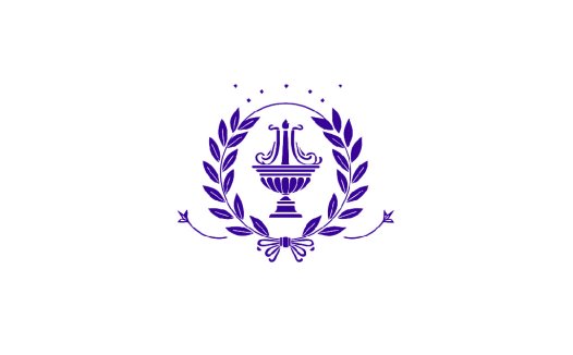优雅奖杯徽章logo设计