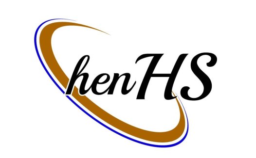 简约优雅的'chenHS'品牌logo设计