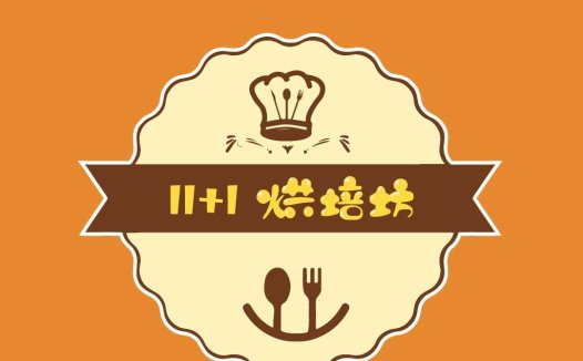 简洁复古风格餐厅logo设计
