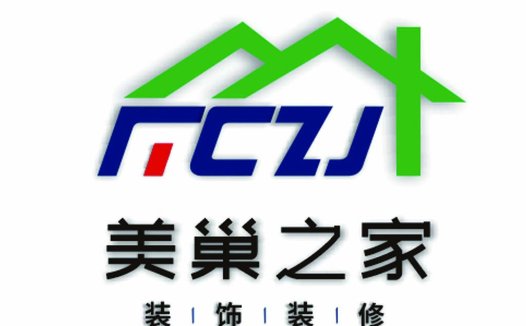 美巢之家家居装饰装修logo设计