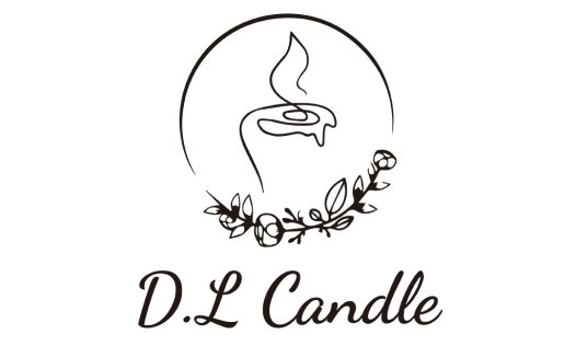 简约线条艺术:D.L Candle Logo设计
