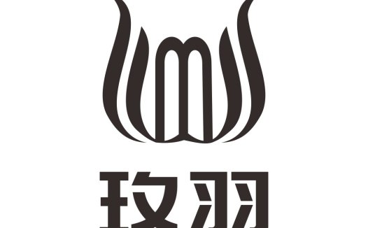 玫瑰羽翼品牌logo设计
