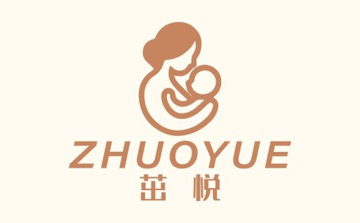母子情深:温馨logo设计