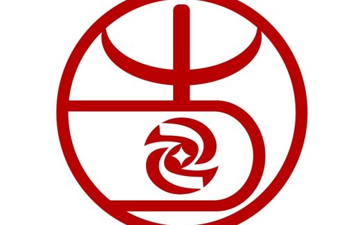 红色简洁圆圈logo设计