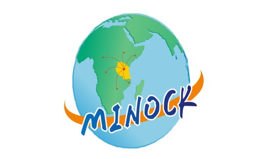 全球连接的MINOCK品牌logo设计