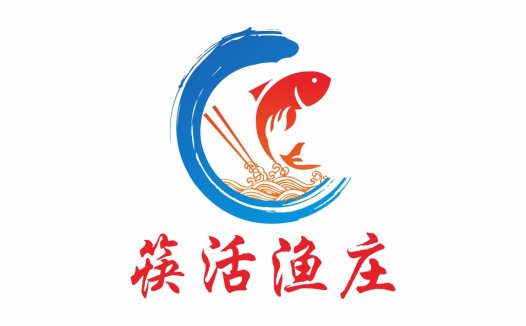 鱼跃龙门-鱼主题logo设计