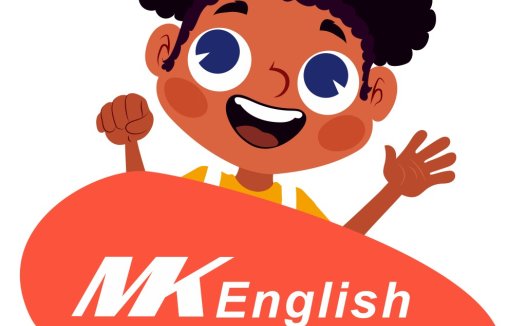 卡通人物形象英语学习logo设计