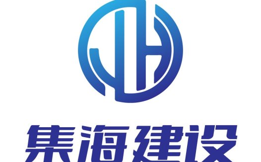 蓝色渐变圆环logo设计