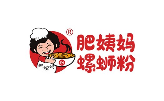 卡通厨师形象与美食logo设计