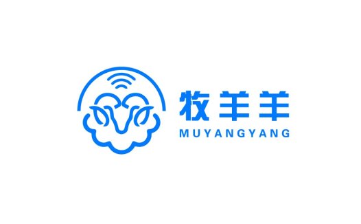 现代简约风格的智能云服务logo设计