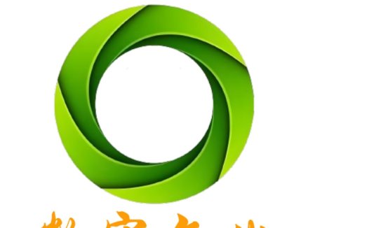 绿色环形logo设计-简约现代风格