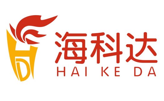 现代简约红色火焰logo设计