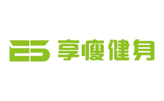 绿色简约健身品牌logo设计