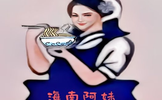 海南阿妹美食logo设计