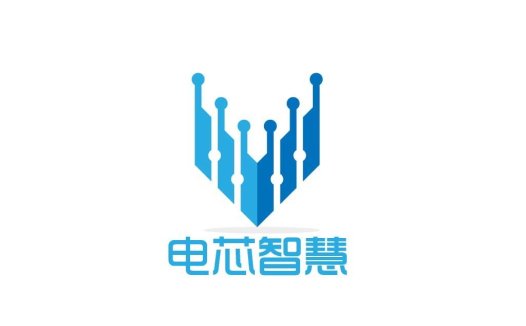 科技感电路板logo设计