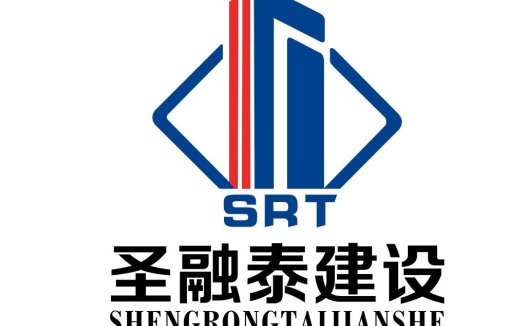 现代建筑风格的SRT公司logo设计