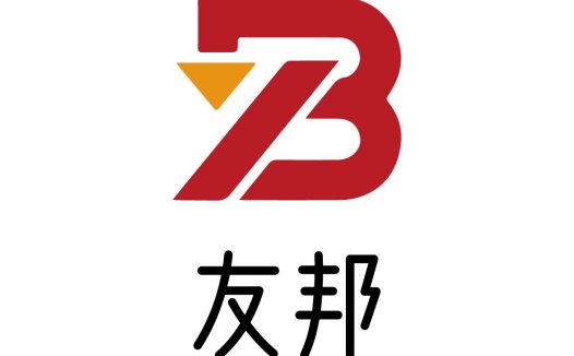 简洁现代的红色抽象字母B logo设计