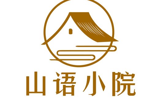 简约山水主题logo设计
