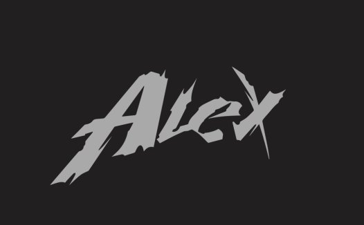 Alex标志设计:现代简洁风格