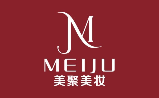 美聚美妆logo设计