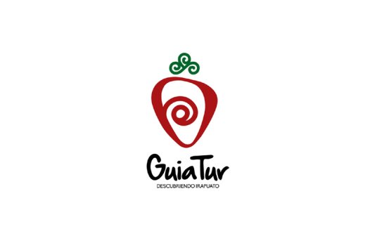 GuiaTur logo设计:螺旋元素与文化符号