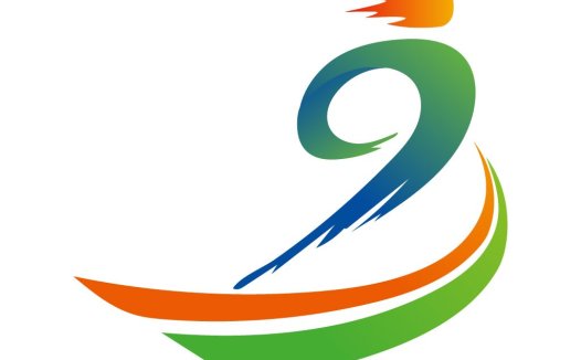 动感数字9标志设计