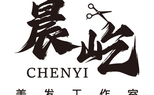 CHENYI Logo设计:创意剪影与书法艺术