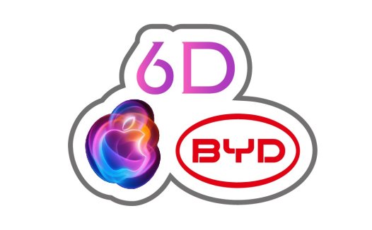 6D苹果logo设计
