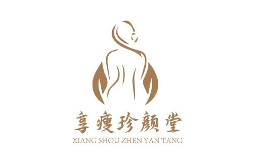 简约优雅女性形象logo设计