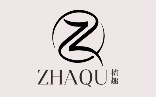 简洁时尚的ZHAQUQU品牌logo设计