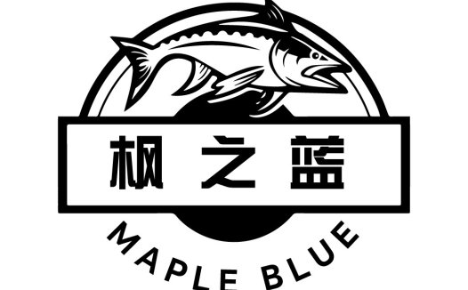 鱼跃而出的动态logo设计