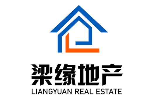 房地产logo设计:简洁现代的房屋图标