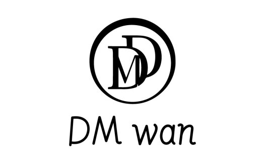 简约时尚DMW标志设计