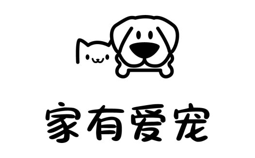 宠物店logo设计:萌宠相伴,温馨家庭