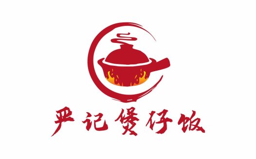中式美食logo设计-传统锅碗瓢盆